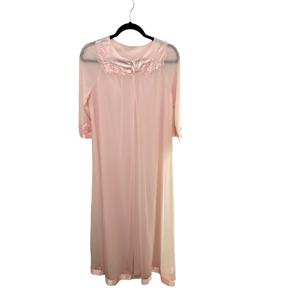 Vintage 50s Baby Peach Nightgown✨